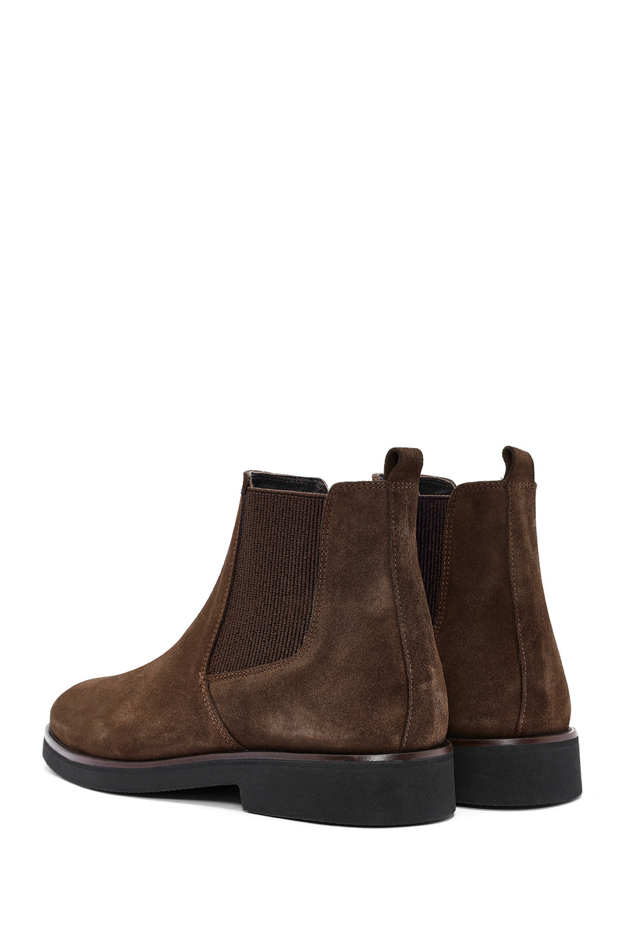 
Men's Brown Suede Leather Chelsea Boot
