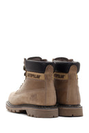 Caterpillar Women's Beige Nubuck Leather Colorado Boots | Derimod