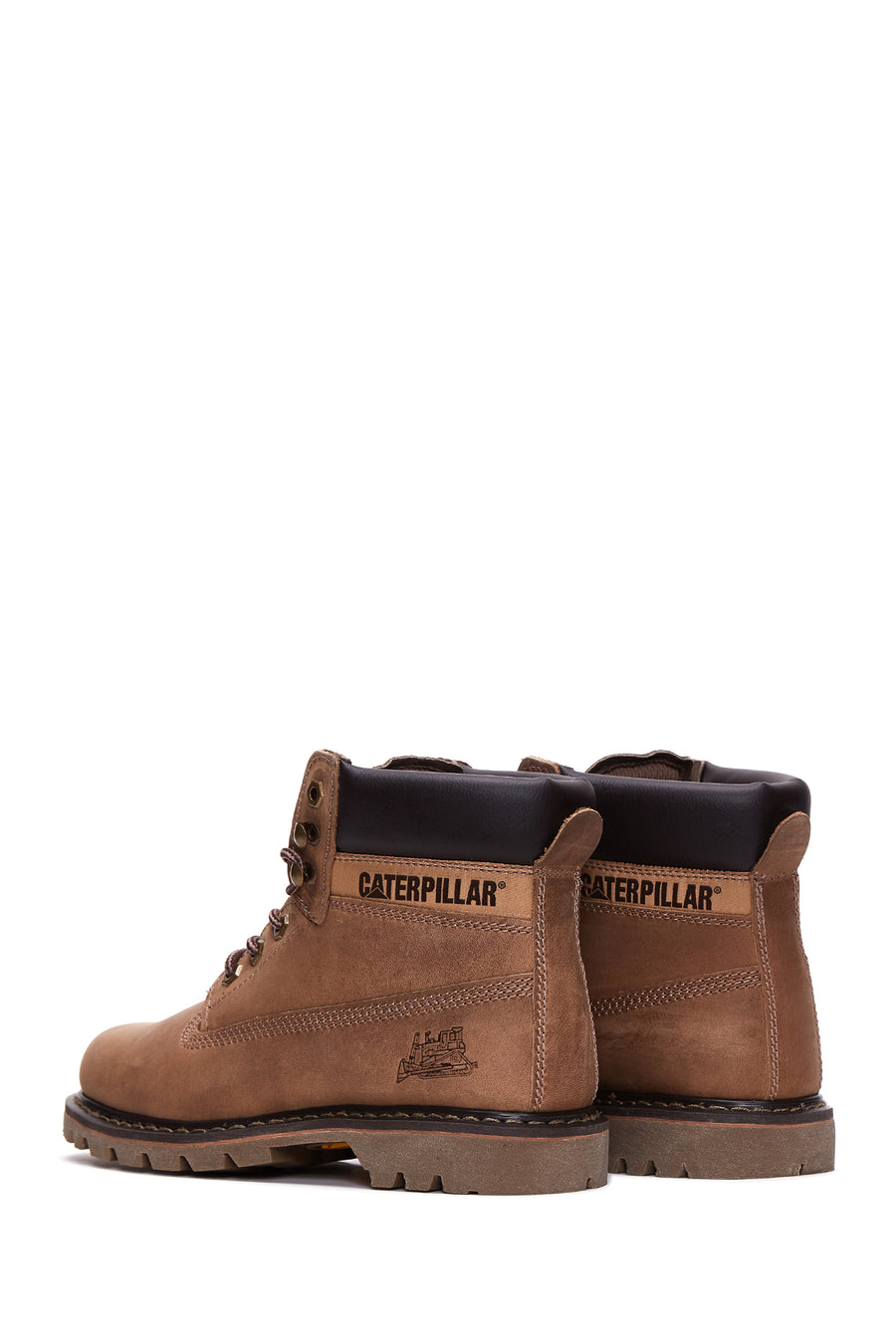 Caterpillar Men's Beige Colorado Nubuck Leather Boots