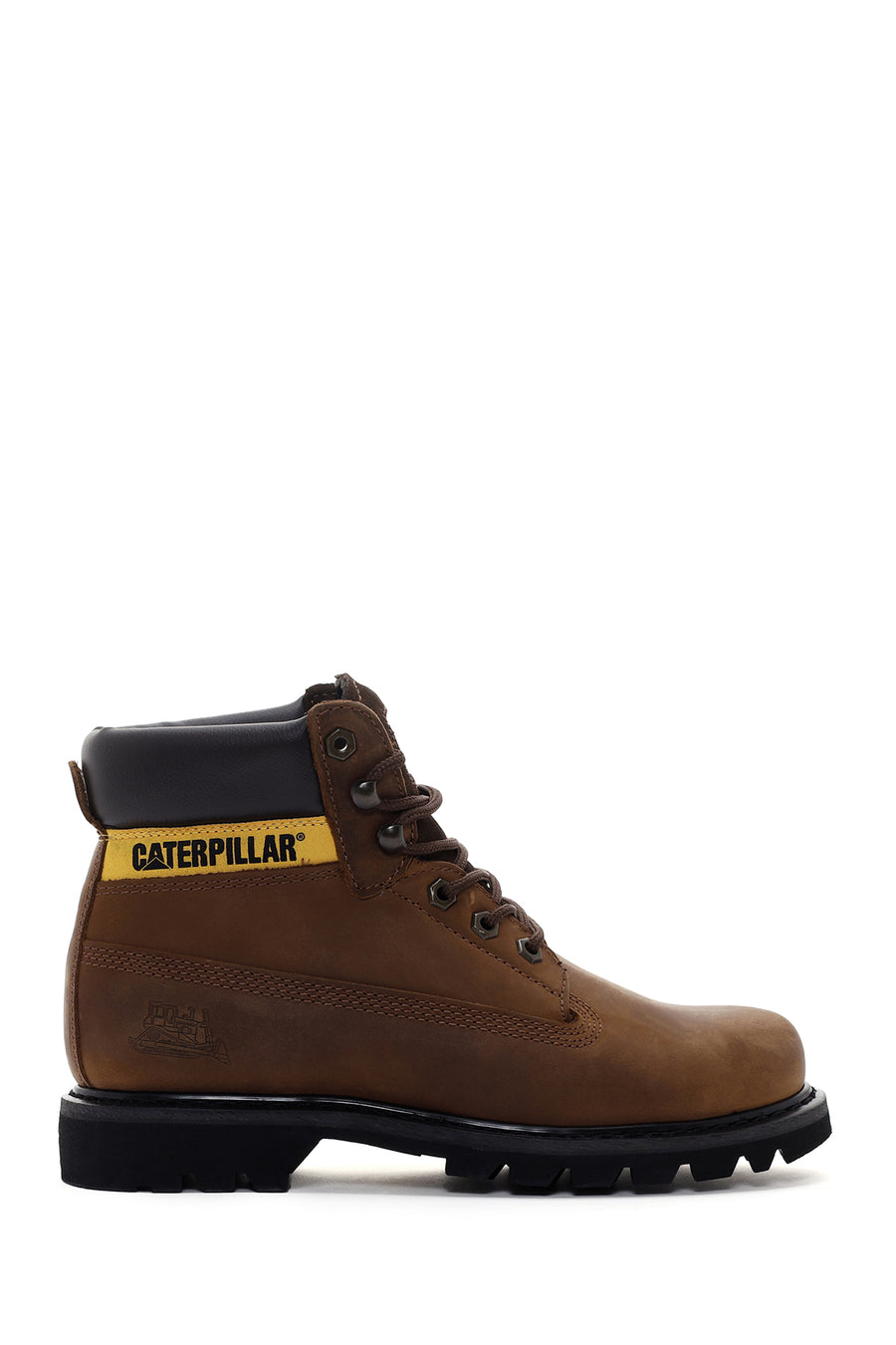 Caterpillar Men's Copper Colorado Nubuck Leather Boots 015M100031 | Derimod