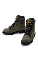 Caterpillar Men's Green Overpass Wp Nubuck Casual Boots | Derimod