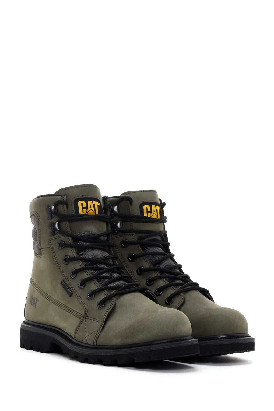 Caterpillar Men's Green Overpass Wp Nubuck Casual Boots