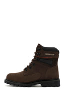 Caterpillar Men's Brown Edina Wp Waterproof Leather Boots | Derimod