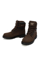 Caterpillar Men's Brown Edina Wp Waterproof Leather Boots | Derimod