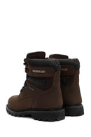 Caterpillar Men's Brown Edina Wp Waterproof Leather Boots | Derimod