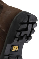 Caterpillar Men's Brown Edina Wp Waterproof Leather Boots | Derimod