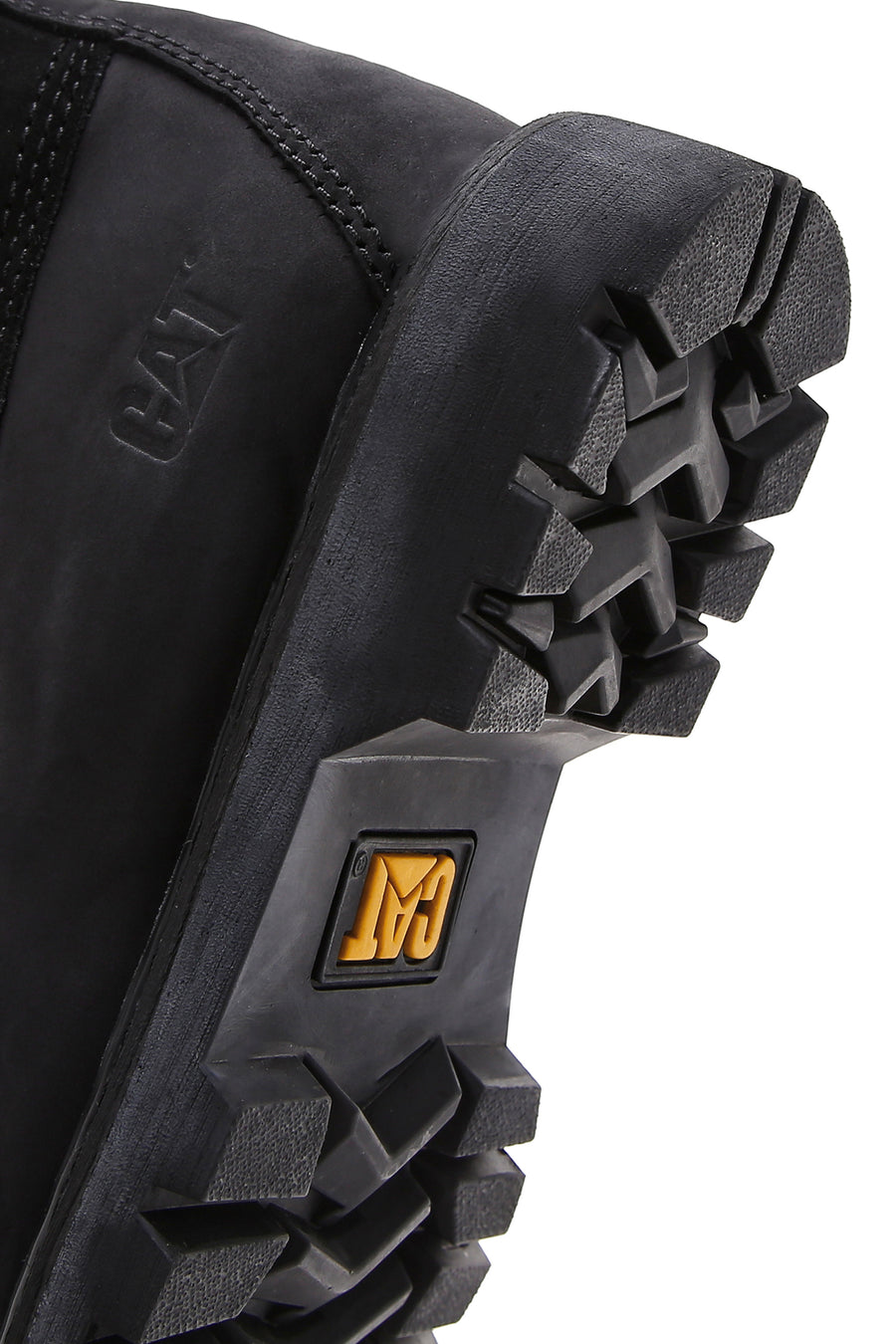 Caterpillar Women's Black Vermont Fur Nubuck Leather Boots