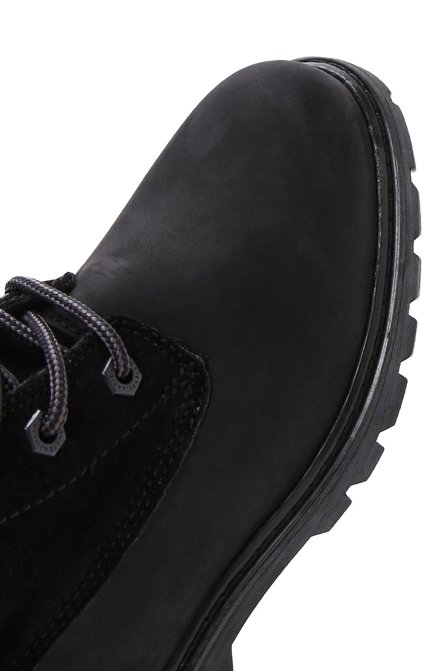 Caterpillar Women's Black Vermont Fur Nubuck Leather Boots