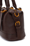 Woman Brown Long-Strap Mini Shoulder Bag | Derimod