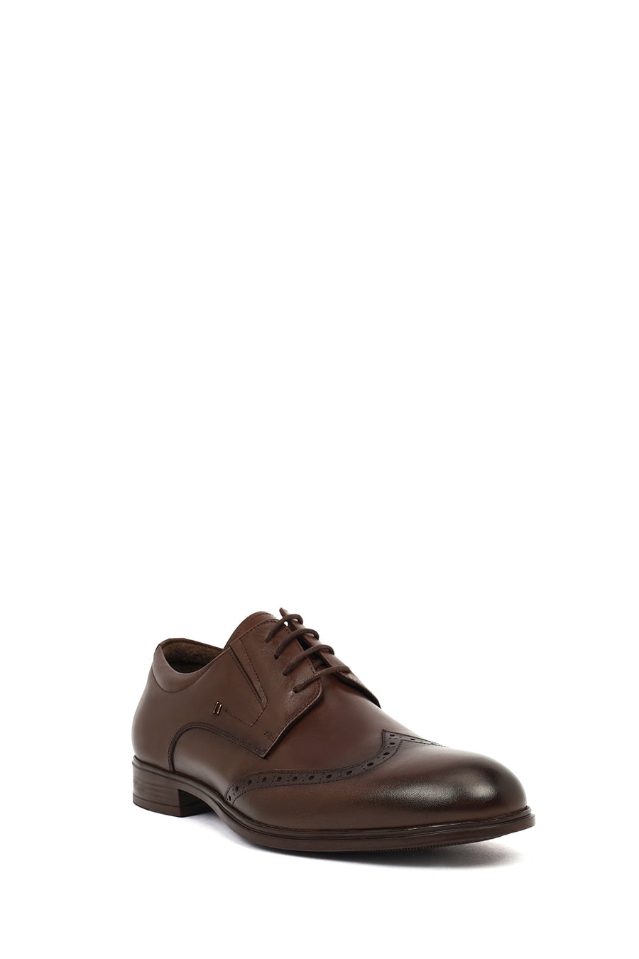 Men's Brown Laced Leather Classic Shoes