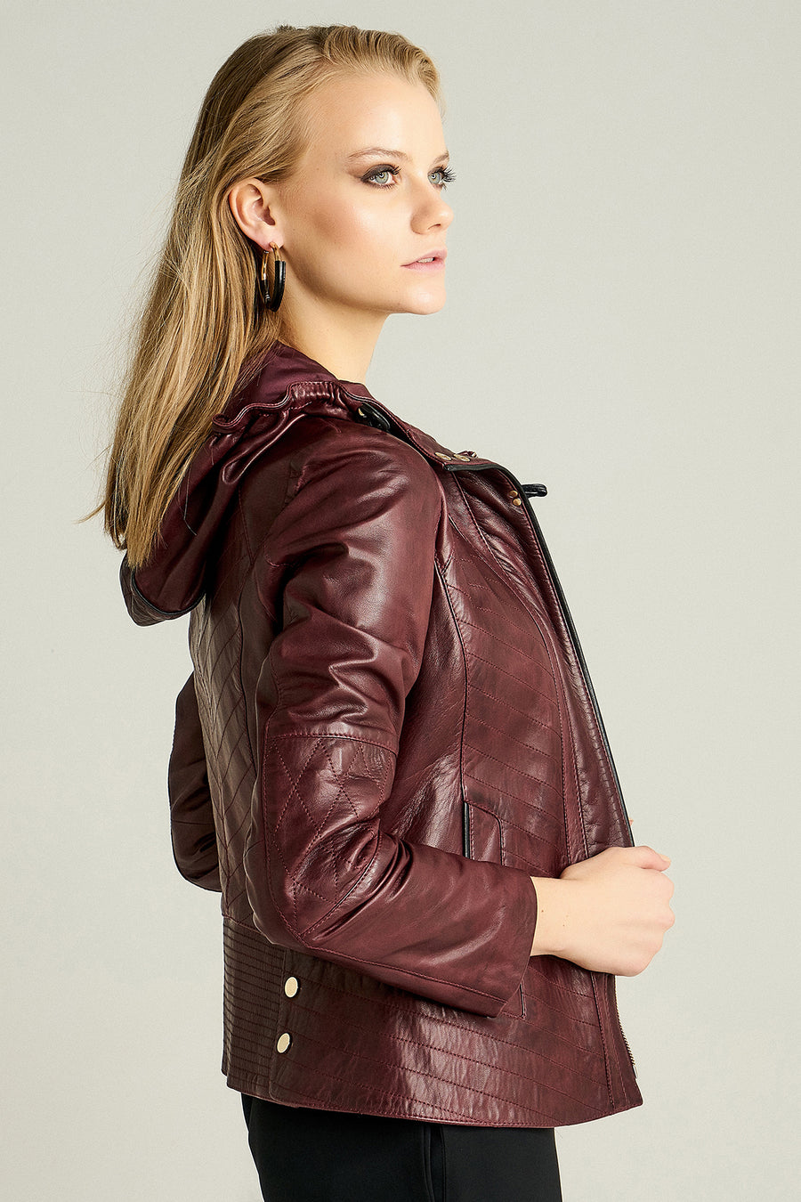 BELAIR WOMEN'S LEATHER JACKET