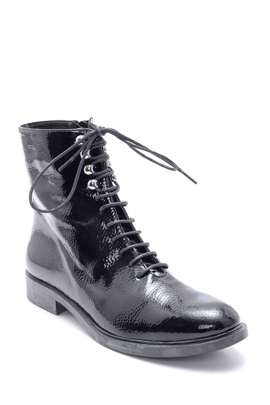 Women's Patent Leather Boots