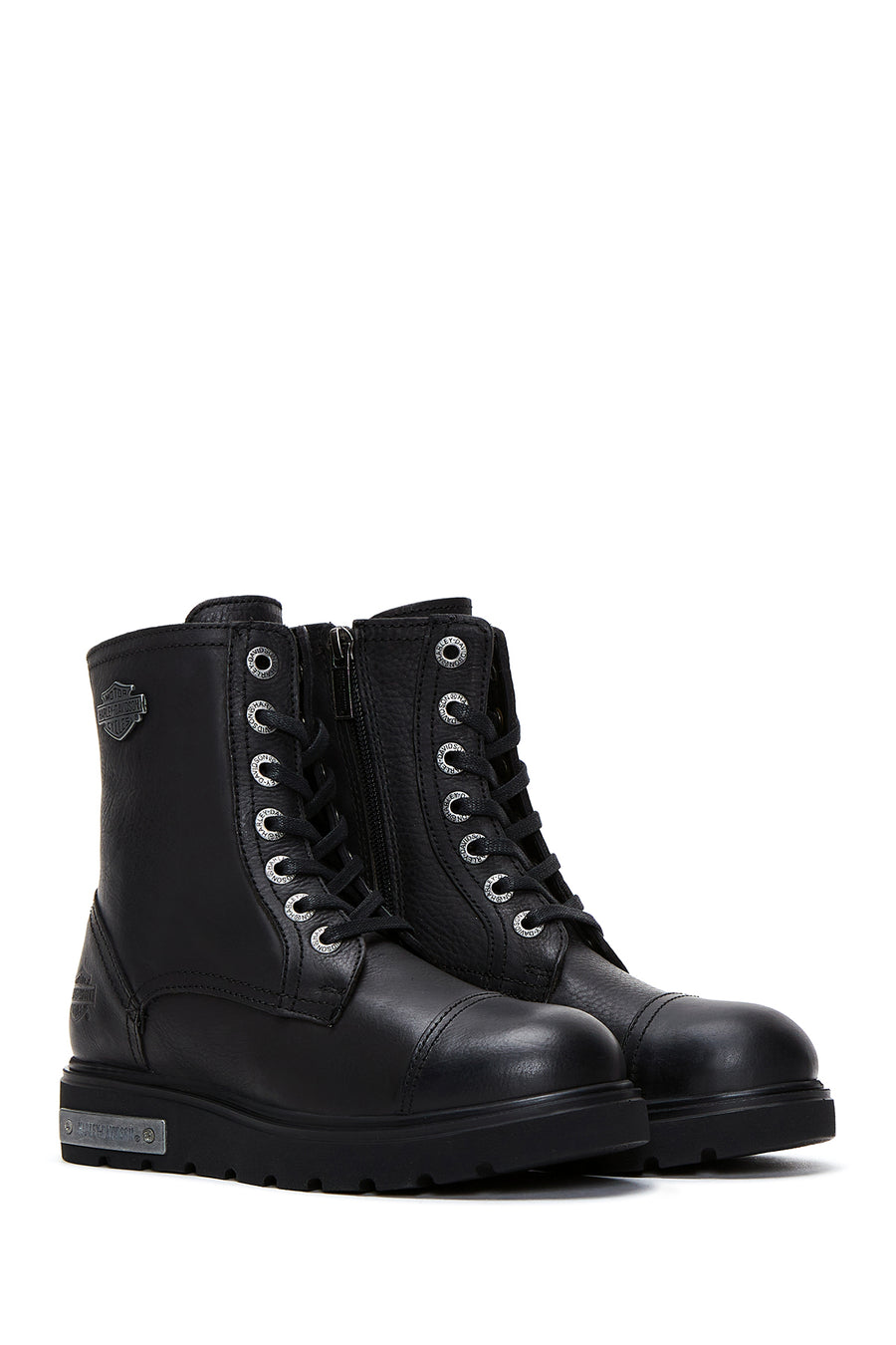Harley Davidson Women's Black Tums Boot Leather Boots