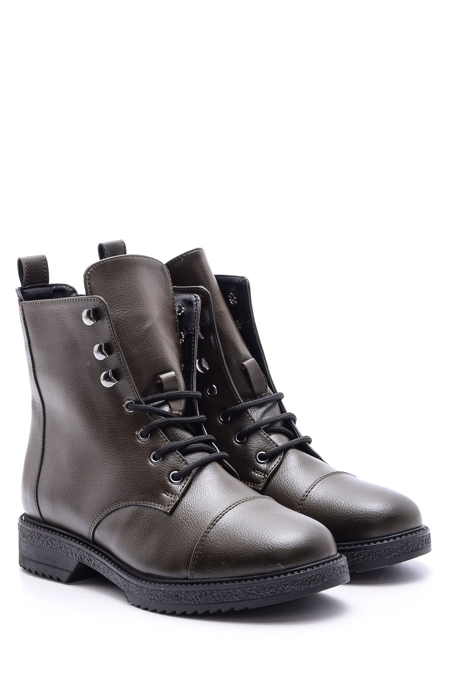 Women's Zipper Detailed Boots