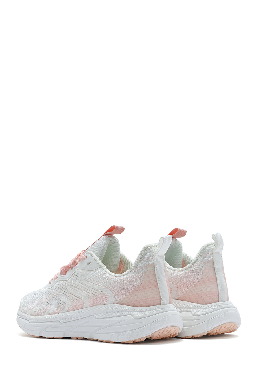 Derimod Zero Women's Pink Lace-Up Thick Soled Sports Sneaker