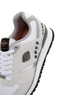 Harley Davidson Men's White Buick GNX Sneaker | Derimod