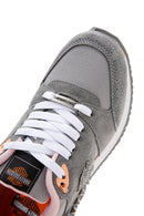 Harley Davidson Women's Gray Buick GNX Sneaker | Derimod