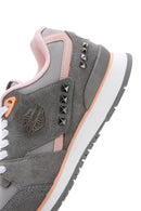 Harley Davidson Women's Gray Buick GNX Sneaker | Derimod