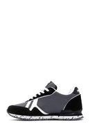 Harley Davidson Women's Chevelle Black Suede Detailed Sneaker | Derimod