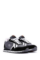 Harley Davidson Women's Chevelle Black Suede Detailed Sneaker | Derimod