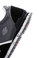 Harley Davidson Women's Chevelle Black Suede Detailed Sneaker | Derimod