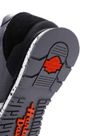 Harley Davidson Women's Chevelle Black Suede Detailed Sneaker | Derimod