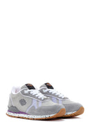 Harley Davidson Women's Chevelle Gray Suede Detailed Sneaker | Derimod
