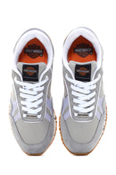 Harley Davidson Women's Chevelle Gray Suede Detailed Sneaker | Derimod