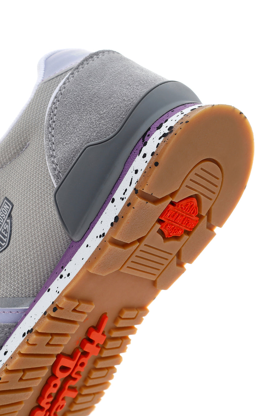 Harley Davidson Women's Chevelle Gray Suede Detailed Sneaker