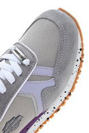 Harley Davidson Women's Chevelle Gray Suede Detailed Sneaker | Derimod