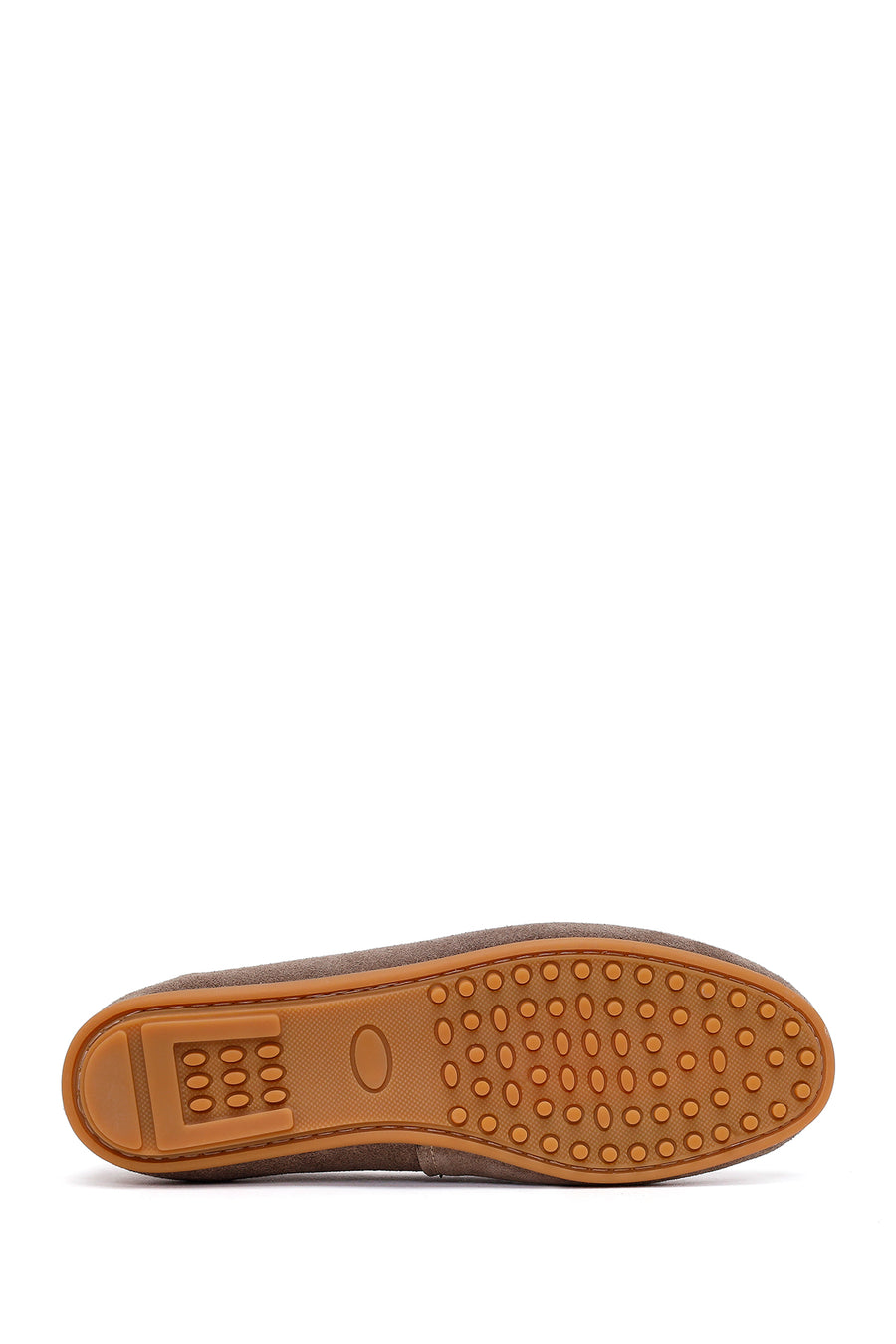Kadın Vizon Süet Deri Loafer