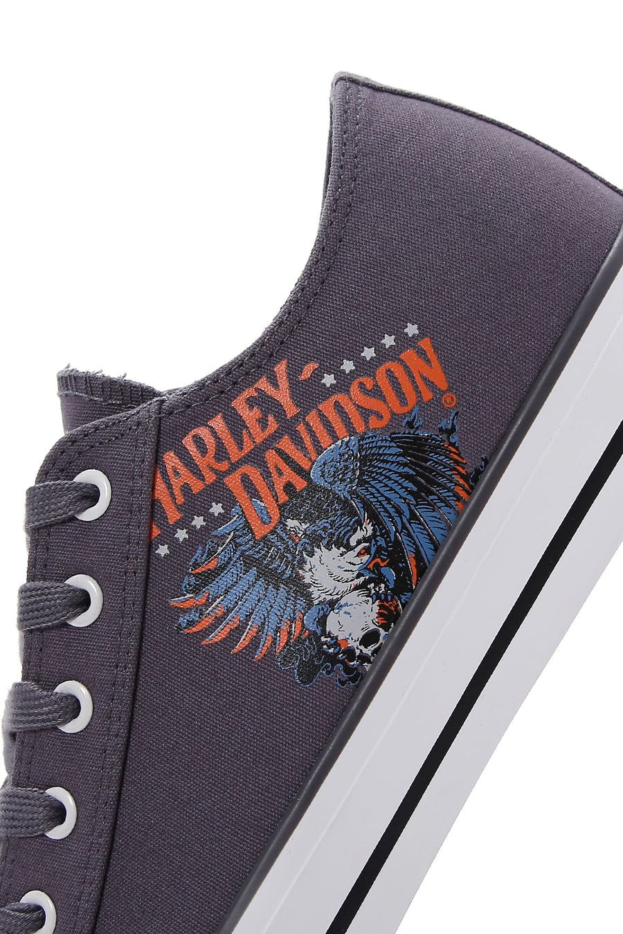 Harley Davidson Erkek Gri Pearland Sneaker
