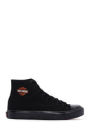 Harley Davidson Men's Black Pittsburgh High Top Sneaker | Derimod