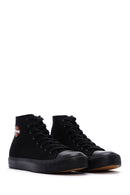 Harley Davidson Men's Black Pittsburgh High Top Sneaker | Derimod