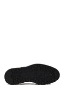 Male Anthracite Double Buckle Thick Sole Suede Leather Casual Shoes | Derimod