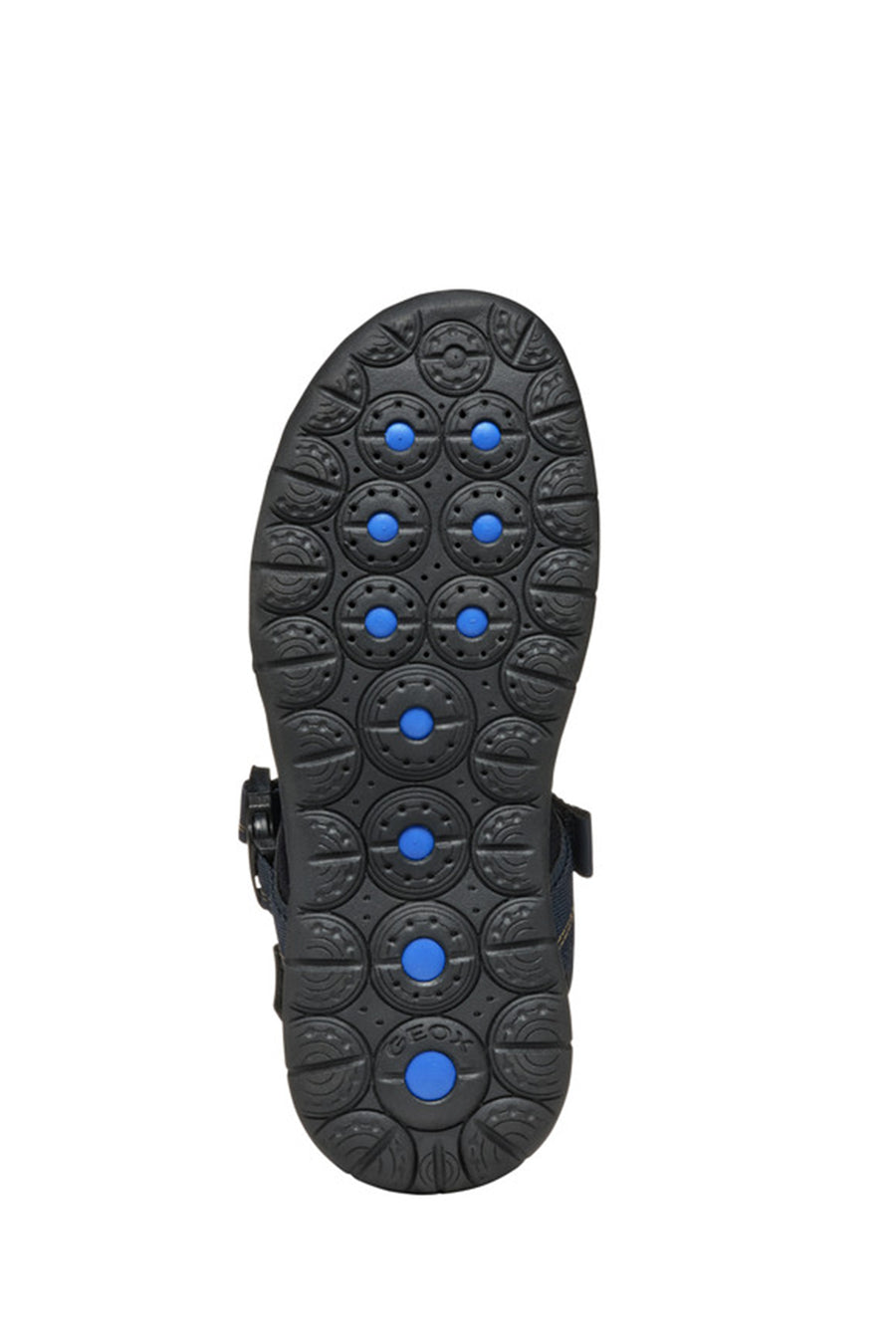 Geox Men's Navy Blue U Spherica Ec5 B- Nbk Synt.Le Double Strap Fabric Sandals