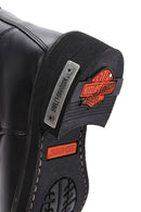 Harley Davidson Men's Black Jim Leather Zippered Boots | Derimod