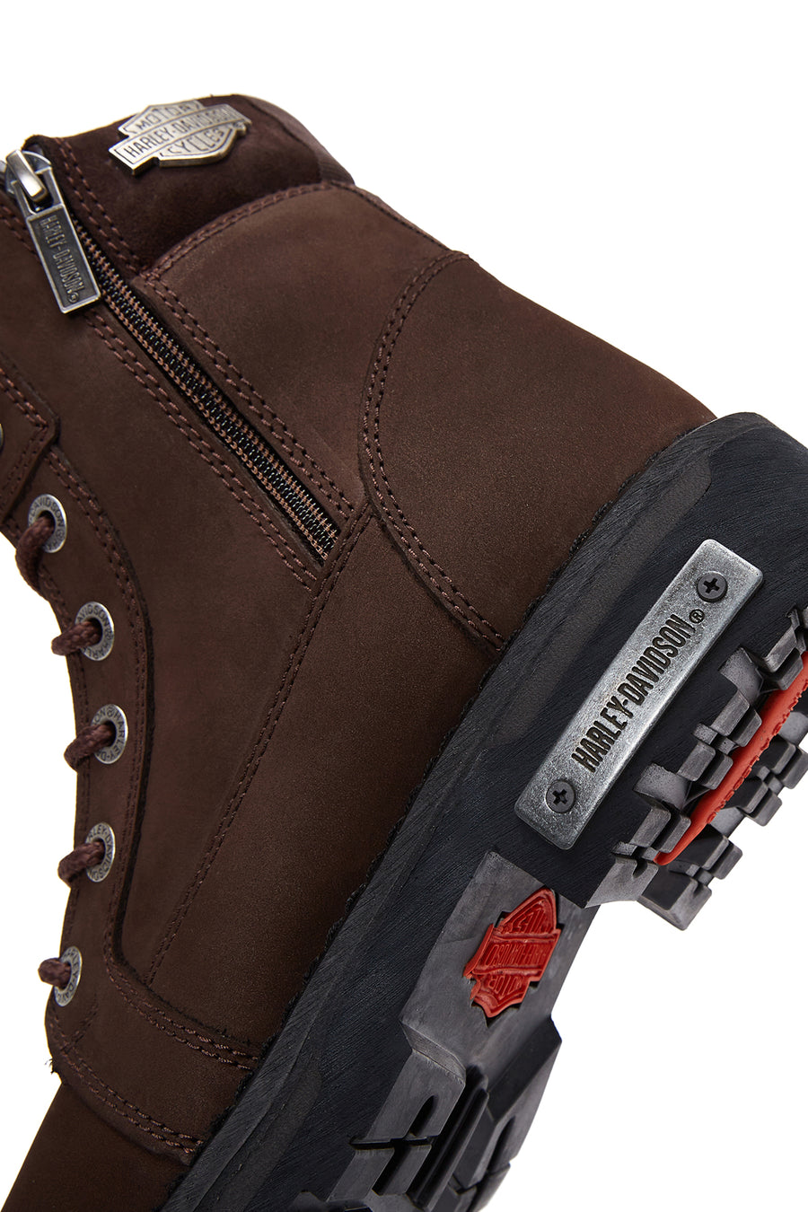 Harley Davidson Erkek Koyu Kahve Nogales Nubuk Deri Bot