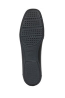 Geox Kadın Siyah Annytah Moc Deri Casual Loafer | Derimod
