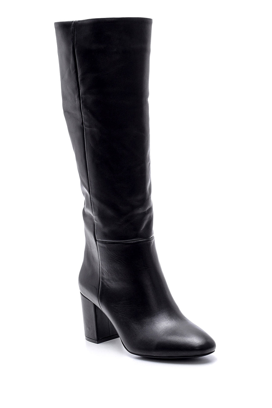 Women's Heeled Leather Boots