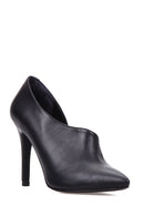 Women's Heeled Black Bootie | Derimod