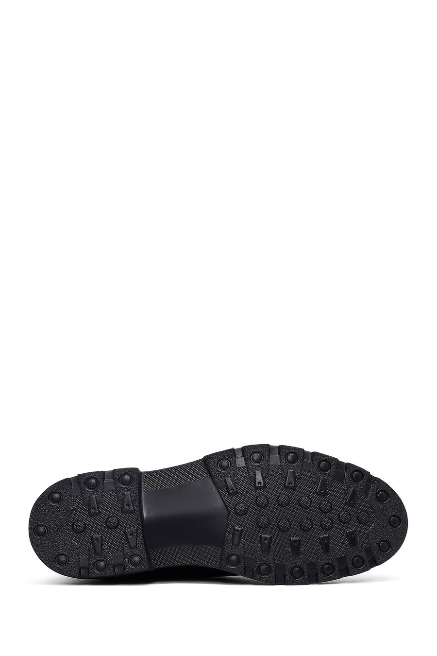 Male Black Lace-up Leather Casual Shoes