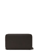 Male Khaki Leather Wallet | Derimod
