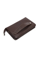 Men's Brown Leather Handbag | Derimod
