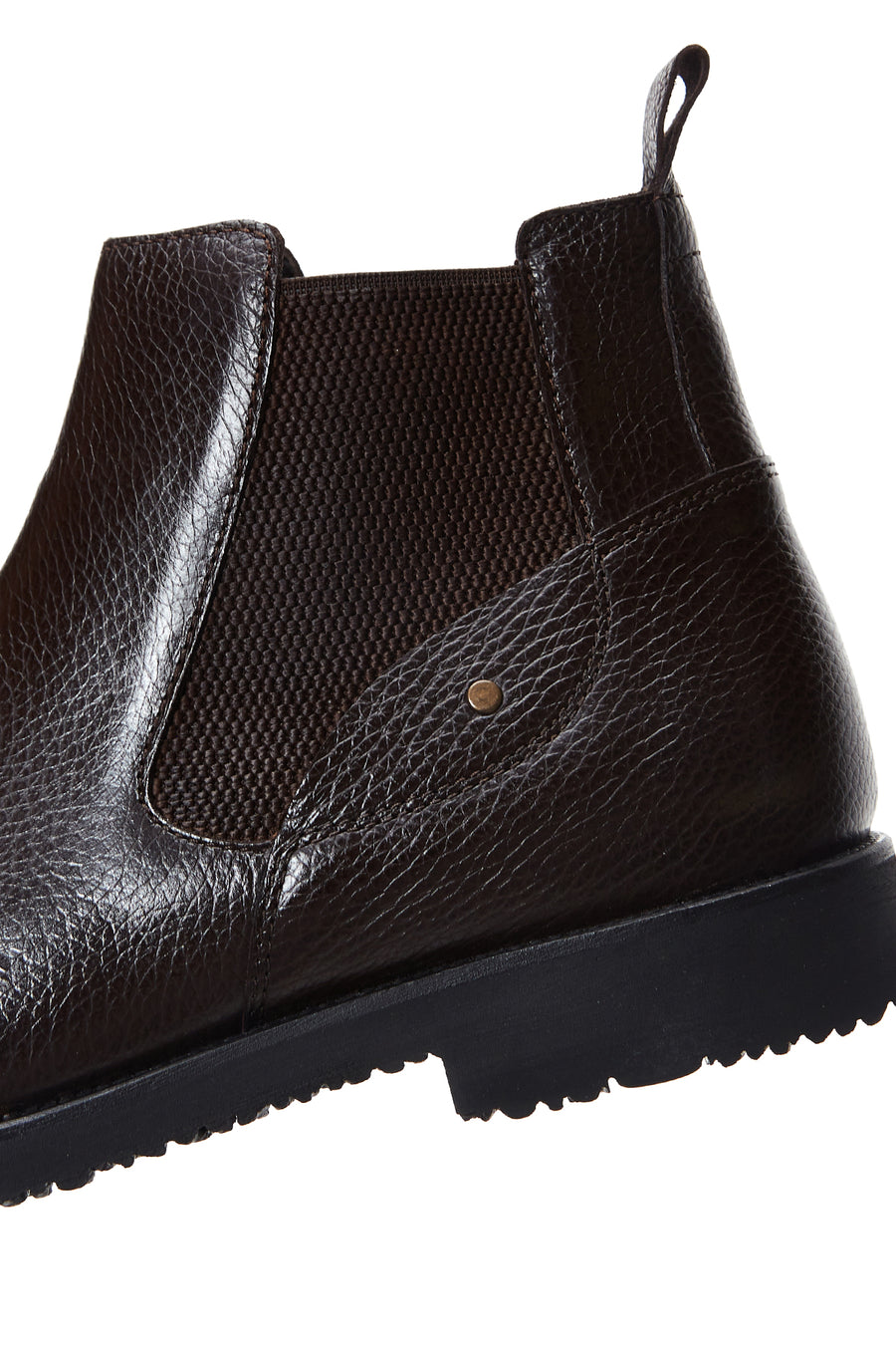Men's Brown Leather Casual Chelsea Boots