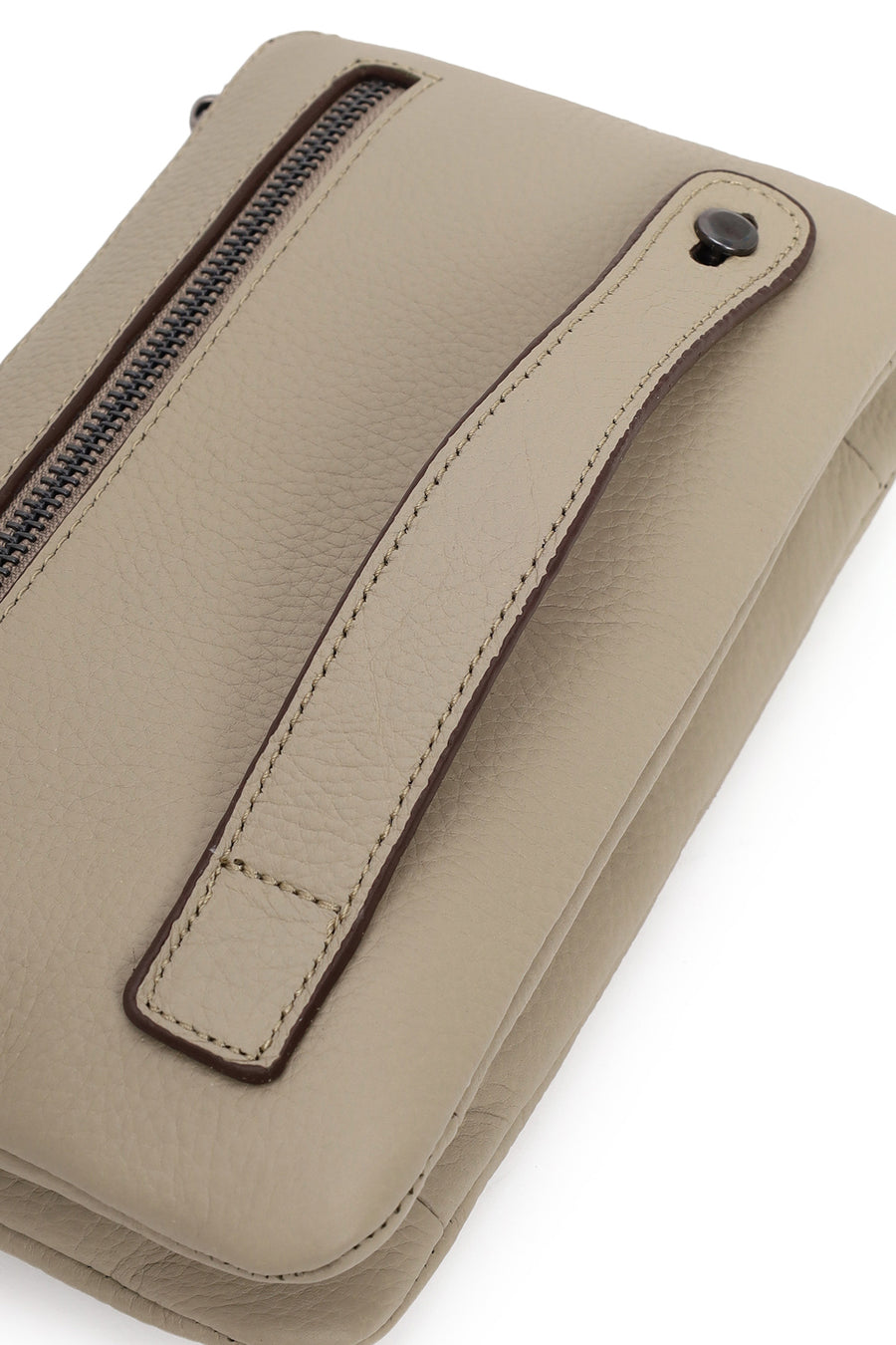 Male Mink Leather Handbag