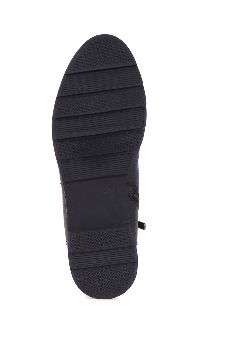Zippered Women's Leather Boots