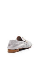 Women's Stone Suede Loafer | Derimod