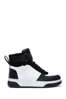 Women's Black High Top Sneaker | Derimod