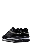 Alberto Guardiani Women's Black Wen Leather Thick Soled Sneaker | Derimod